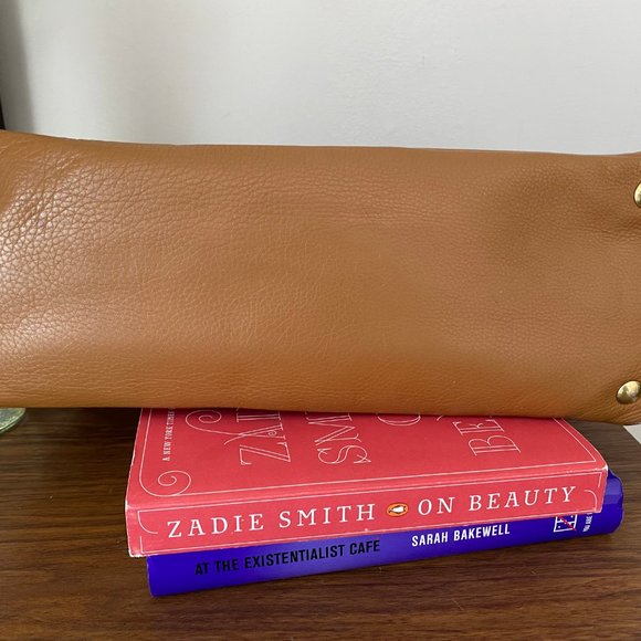 Coach Brown Leather Bag with Laptop Sleeve - Picture 6 of 7